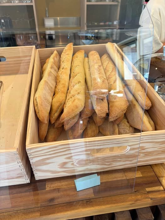 Baguettes tradition fraîchement cuites